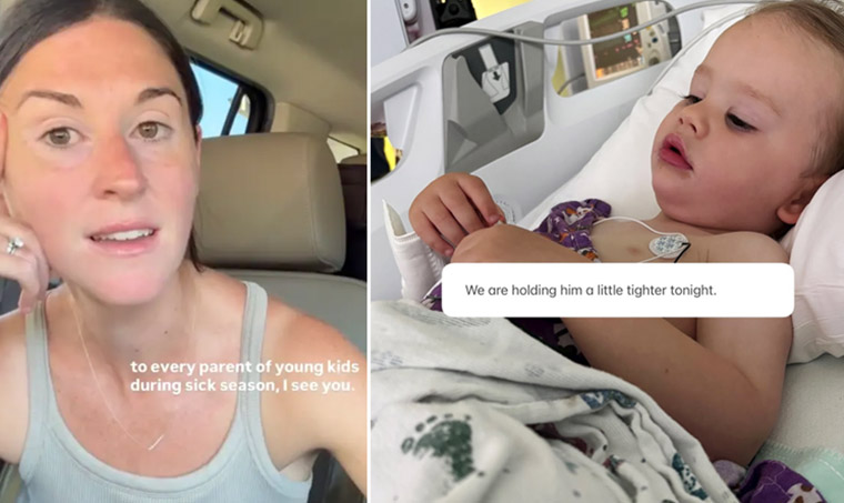 Mom influencer slammed for making content about running over her toddler son