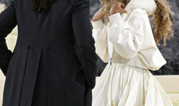 Beyonce’s daughter Blue Ivy with dad Jay Z at The 2026 Met Gala Costume Ball, held at the Metropolitan Museum of Art in NYC. (Photo: Andrea RENAULT / Zuma Press). Photo credit: ZUMAPRESS.com / MEGA