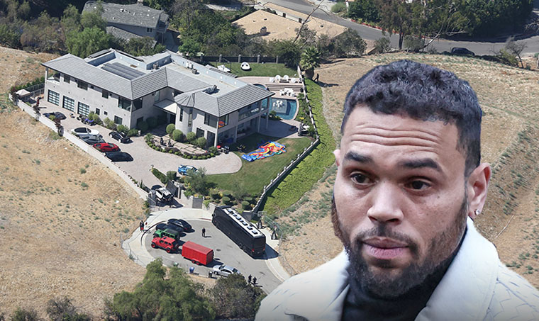 Chris Brown Denies Reports of Shooting Outside His home, Suspect arrested