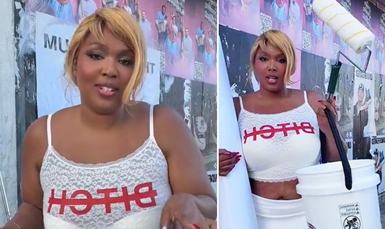 Lizzo Takes to the Streets to Promote Her Own Album: “I’m Fighting for My Life”