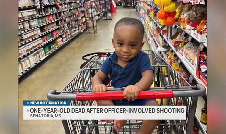 Toddler shot dead by Mississippi police in Walmart parking lot