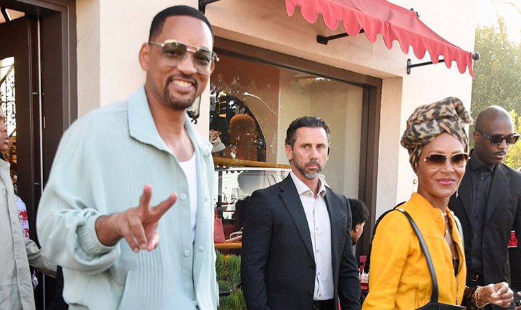 Will Smith and Jada Pinkett Smith Attend Christian Louboutin Event